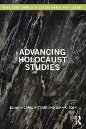 book Advancing Holocaust Studies