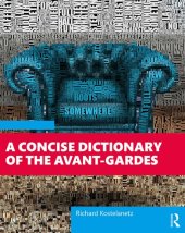 book A Concise Dictionary of the Avant-Gardes