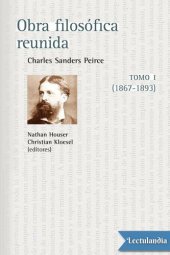 book Obra filosófica reunida. Tomo I (1867-1893)