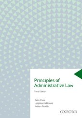 book Principles of Administrative Law