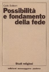 book Possibilità e fondamento della fede