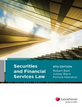 book Securities and financial services law