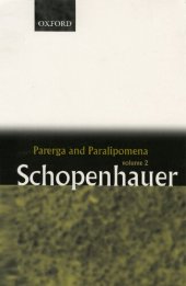 book Parerga and Paralipomena: Short Philosophical Essays