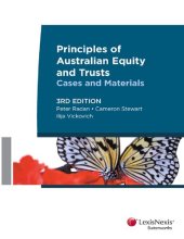 book Principles of Australian equity and trusts : cases and materials