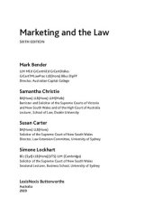 book Marketing and the law