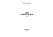 book Arte e crítica de arte Giulio Carlo Argan