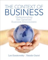 book The Context of Business: Understanding the Canadian Business Environment