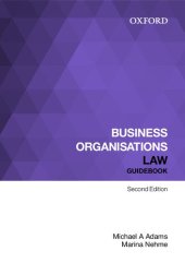 book Business Organisations Law Guidebook