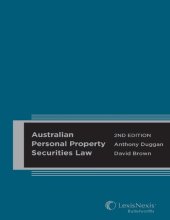 book Australian personal property securities law