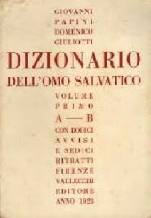 book Dizionario dell'omo salvatico