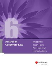 book Australian corporate law