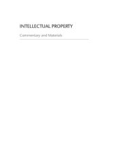 book Intellectual property : commentary and materials