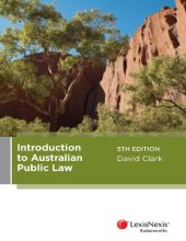 book Introduction to Australian Public Law.