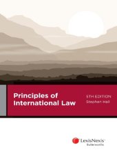 book Principles of international law