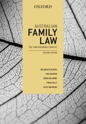 book Australian Family Law: The Contemporary Context