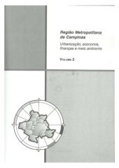 book A Região Metropolitana de Campinas: urbanização, economia, finanças e meio ambiente