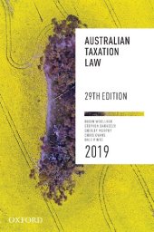 book Australian Taxation Law 2019