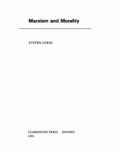 book Marxism and Morality