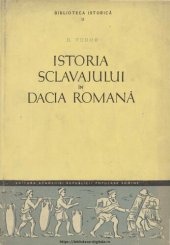 book Istoria sclavajului în Dacia Romana