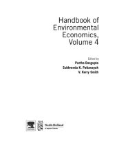 book Handbook of Environmental Economics