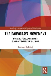 book The Sarvodaya Movement: Holistic Development and Risk Governance in Sri Lanka