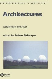 book Architectures: Modernism and After 