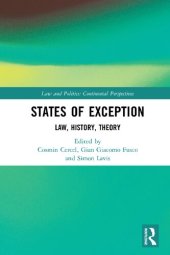 book States of Exception: Law, History, Theory