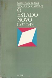 book O Estado novo, 1937-1945