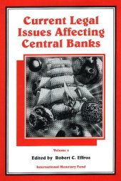 book Current Legal Issues Affecting Central Banks: Seminar Papers v. 4