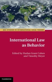 book International Law as Behavior