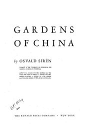 book Gardens of China