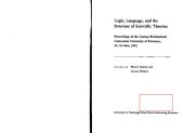 book Logic, Language, and the Structure of Scientific Theories (Pittsburgh-Konstanz series in the philosophy & history of science)