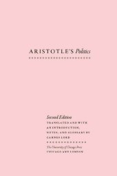 book Aristotle's Politics: Translated by Benjamin Jowett With Introduction, Analysis and Index by H. W. C. Davis (Classic Reprint)