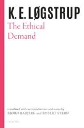 book K. E. Løgstrup: The Ethical Demand