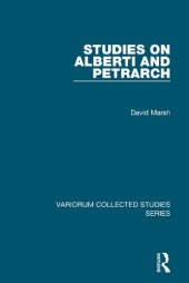 book Studies on Alberti and Petrarch