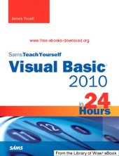 book Sams Teach Yourself Visual Basic 2010 in 24 Hours: Complete Starter Kit (Sams Teach Yourself...in 24 Hours)