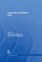 book Augustine and Modern Law (Philosophers and Law)