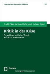 book Kritik in der Krise. Perspektiven politischer Theorie auf die Corona-Pandemie