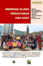 book Meninjau Ulang Pengaturan Hak Adat