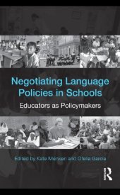 book Negotiating Language Policies in Schools: Educators as Policymakers