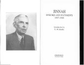 book Jinnah: Speeches and Statements 1947-1948 (The millennium series)