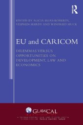 book EU and CARICOM: Dilemmas versus Opportunities on Development, Law and Economics