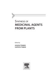 book Synthesis of Medicinal Agents from Plants