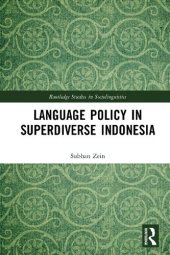 book Language Policy in Superdiverse Indonesia