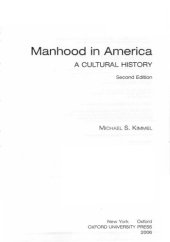 book Manhood in America : a cultural history