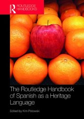 book The Routledge Handbook of Spanish as a Heritage Language