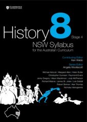 book History NSW Syllabus for the Australian Curriculum Year 8 Stage 4
