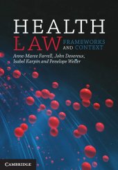 book Health Law: Frameworks and Context