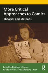 book More Critical Approaches to Comics: Theories and Methods