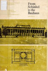 book From Schinkel to the Bauhaus